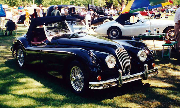 1956 Jaguar XK140 roadster