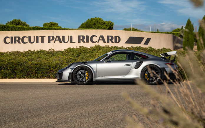 Porsche GT2RS Paul Ricard Circuit